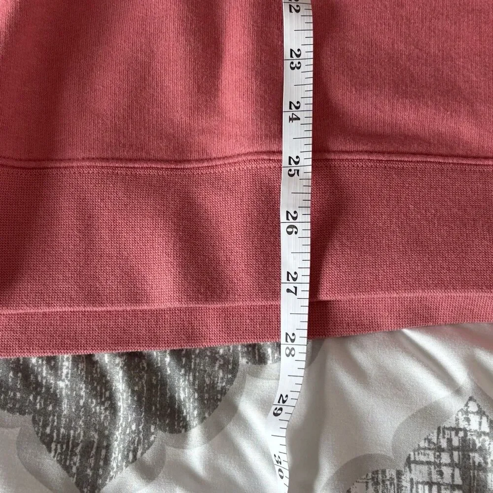 Vineyard Vines Fashion Knits Core Blank Mens Sweatshirt Crew Neck Salmon Large